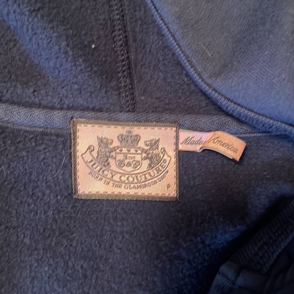 Juicy Couture Navy Jacket - Picture 2 of 3